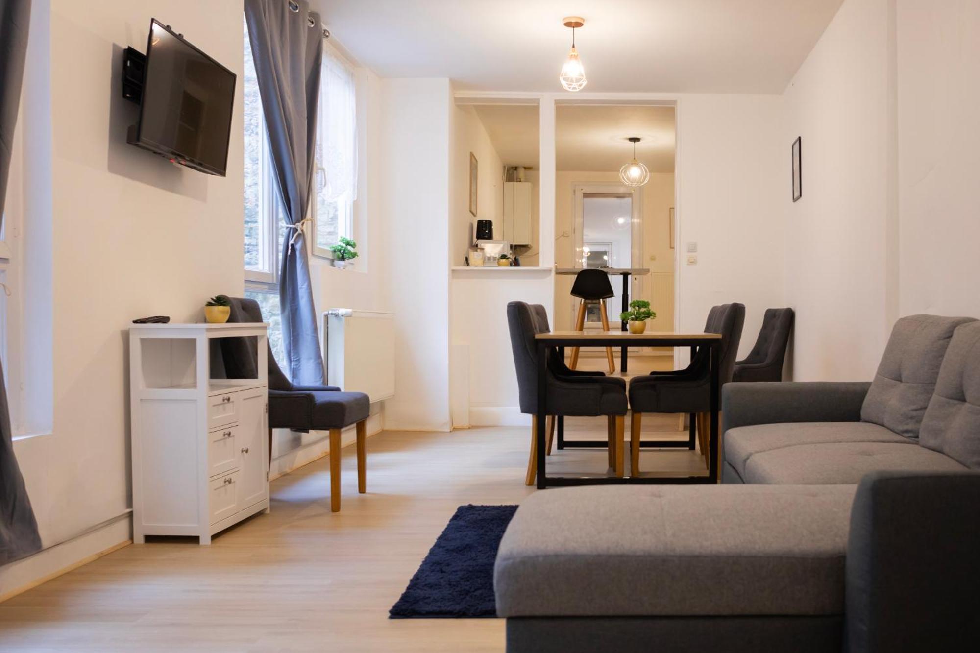 Spa Central Charmant Duplex Cosy 90M2 A 300M Rue Pietonne Et 500 M Du Port Boulogne-sur-Mer Exterior foto